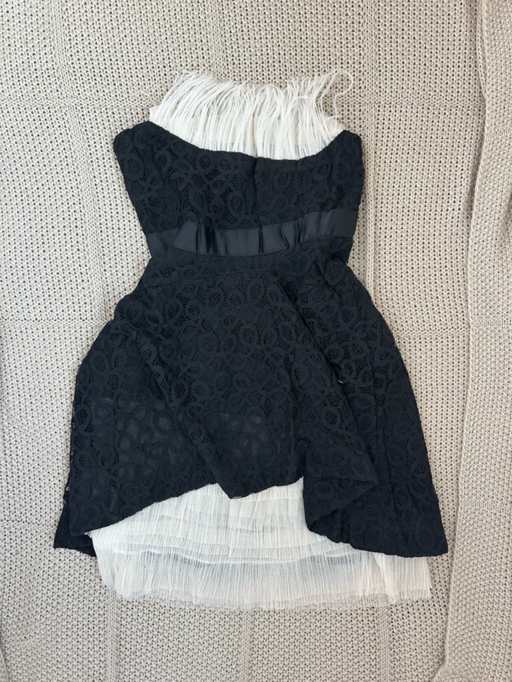 Brand New Ryu Lace Dress with Tulle Detail